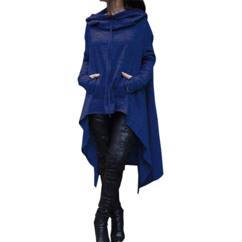 Long Sleeve Female spring and autumn hooded lantern