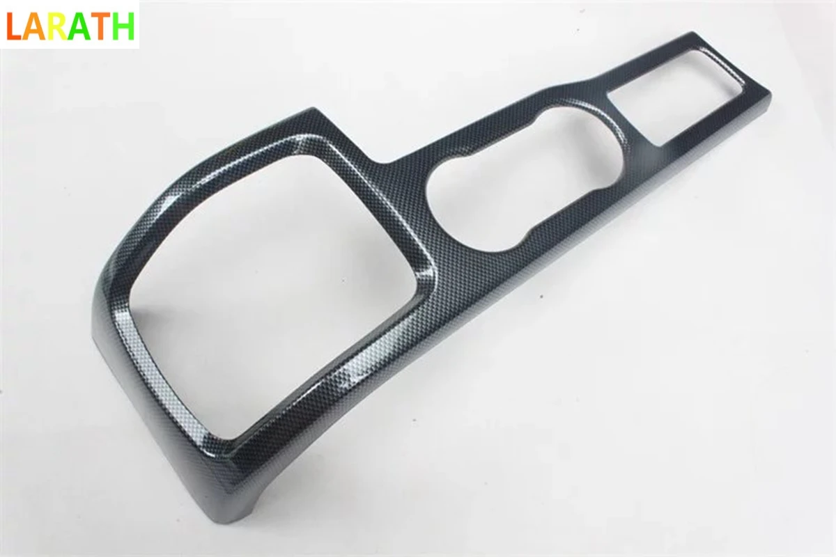 For Ford Focus 2009 2010 2011 Carbon Fiber Cup Holder Trim Cover Bezel