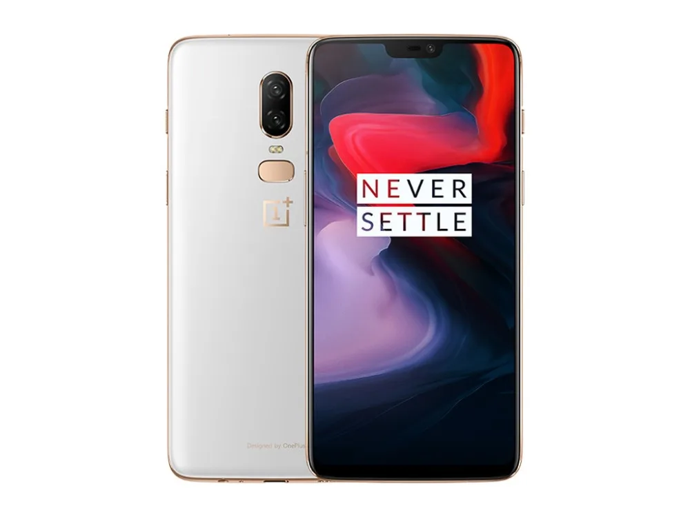 Разблокированный оригинальный мобильный телефон Oneplus 6 ГБ 64 A6000 Snapdragon 845 28 дюймов