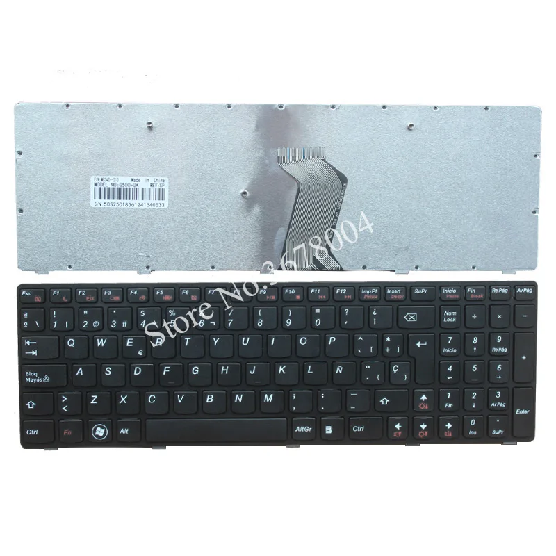 Новая испанская клавиатура для ноутбука для lenovo G500 G505 G500A G505A G510 G700 G700A G710 G710A G500AM G700AT SP Клавиатура ноутбука