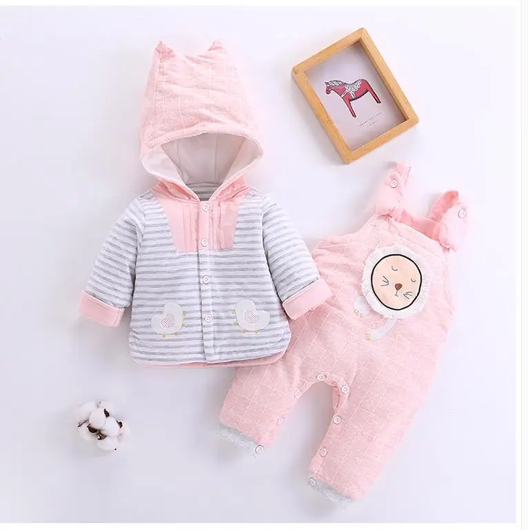 

Baby spring and autumn cotton clip cute set 1