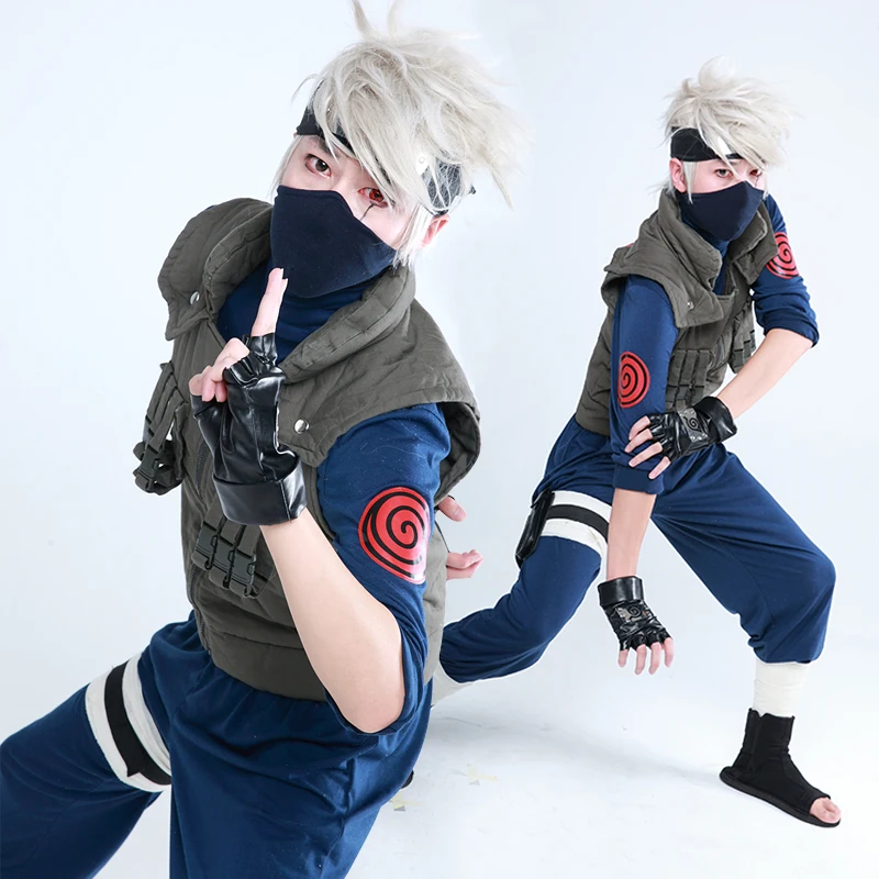 Compra Kakashi del traje de halloween online al por mayor