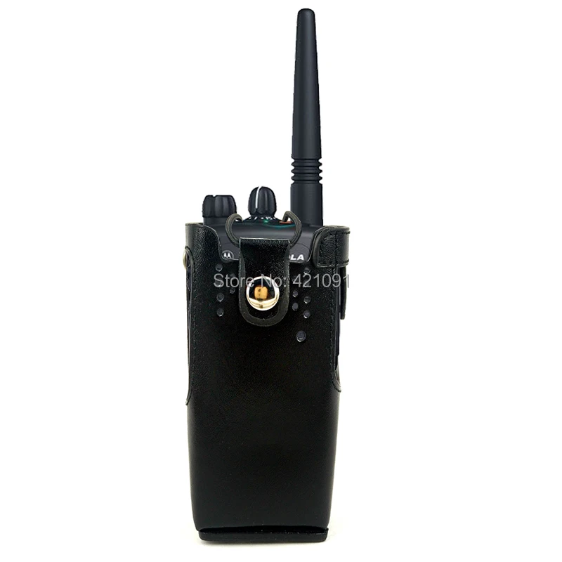 Кожаный защитный рукав сумка жесткий чехол для Motorola GP328 GP340 GP380 GP3188 EP450 Walkie Talkie двухстороннее радио