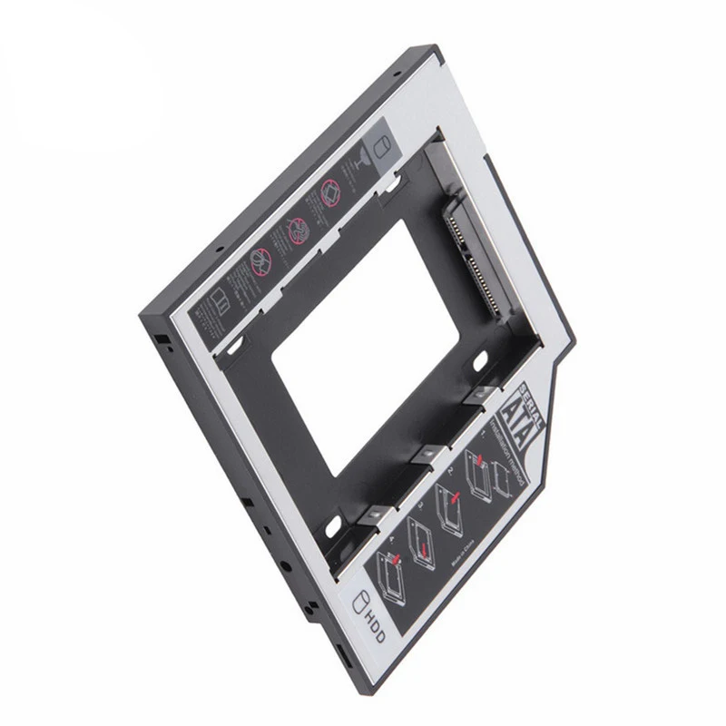 Универсальный Sata 2Nd Hdd Ssd жесткий диск Caddy 9,5 мм для Cd/Dvd-Rom Оптический отсек для Hdd Sataii Sdd жесткий диск кронштейн