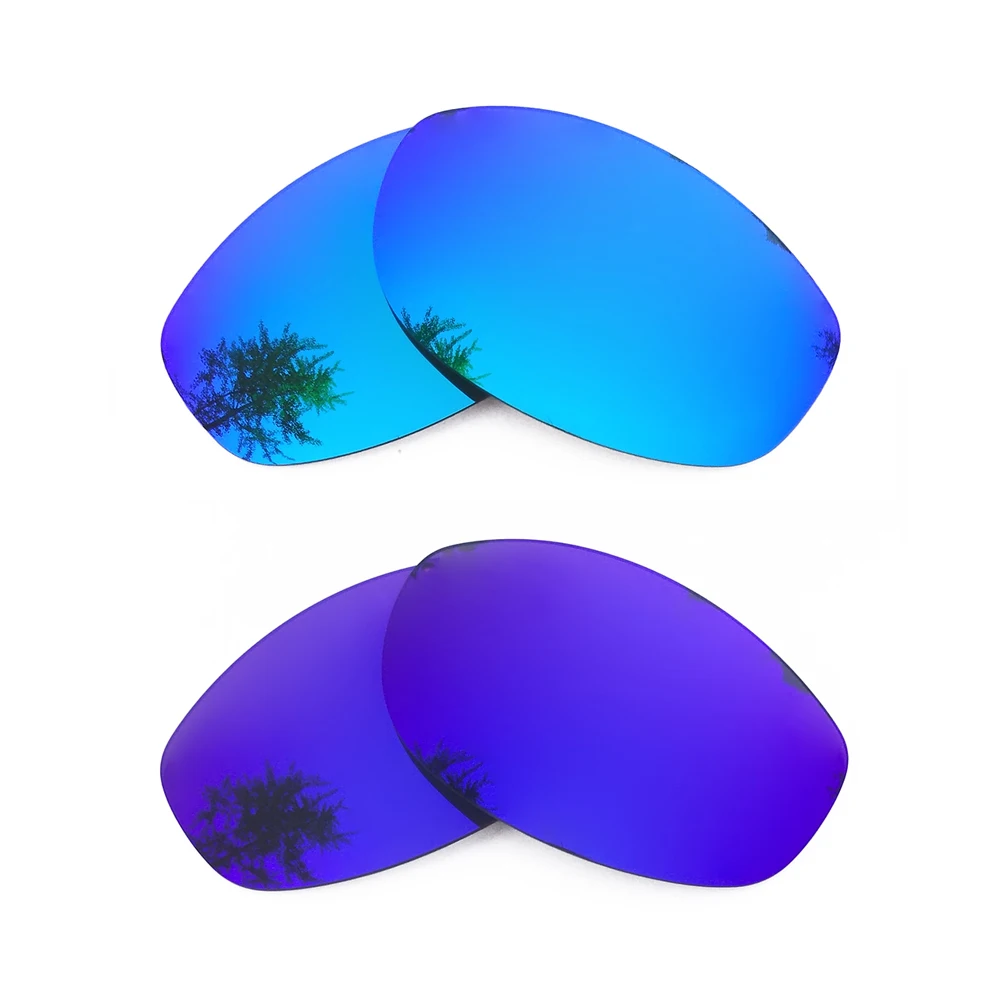 Зеркальные и фиолетовые Сменные поляризационные линзы Ice Blue для X Metal XX Frame 100% UVA &