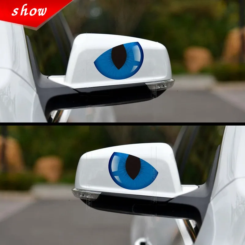 3D забавная наклейка для автомобилей Monster Eyes авто стены автомобиля наклейки на