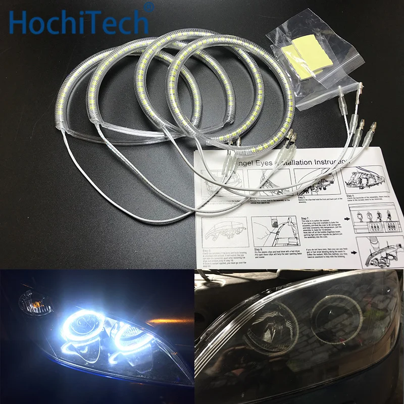 

Ultra bright SMD white LED angel eyes halo ring kit daytime running light DRL for Mazda 3 mazda3 2002 2003 2004 2005 2006 2007