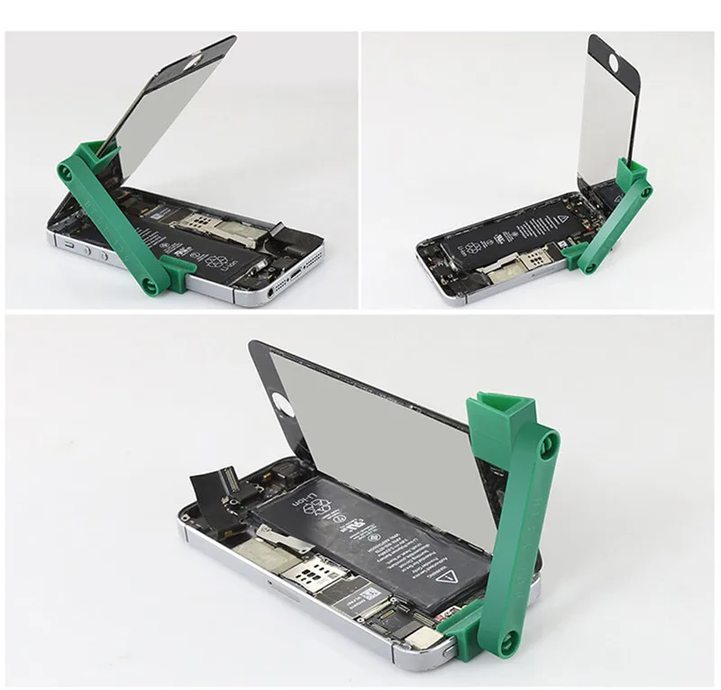 2 шт 360 Вращение Универсальный телефон стойка для ремонта держатель мобильного ЖК-дисплей Экран крепежная арматура зажим для iPhone для iPad