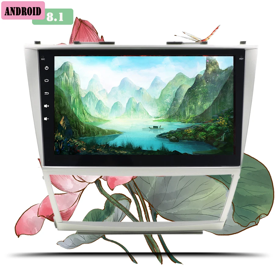Discount Android 7.1 Quad Core 8" Car DVD Player For Toyota Camry 2008-2011 GPS Navi Support ipod SD/USB Touch Screen Radio mp3 Bluetooth 0