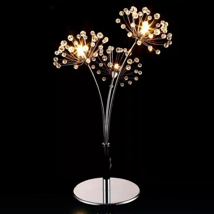

High Quality Modern LED Crystal Table Lamp Pendant lamp (Dandelion Shape) Guaranteed 100%+Free shipping!
