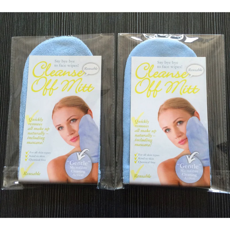 free shipping 10pcs/pack Makeup Remover Glove / Cosmetic Removal