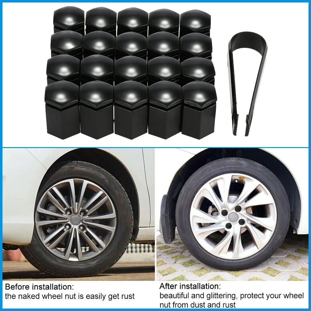 car accessories wheel nut caps auto accessories wheel nut covers bolt nut covers Vehicle Auto Car Wheel Nut Bolt Cover Cap for VAUXHALL Cars 20Pcs/set 17*30mm