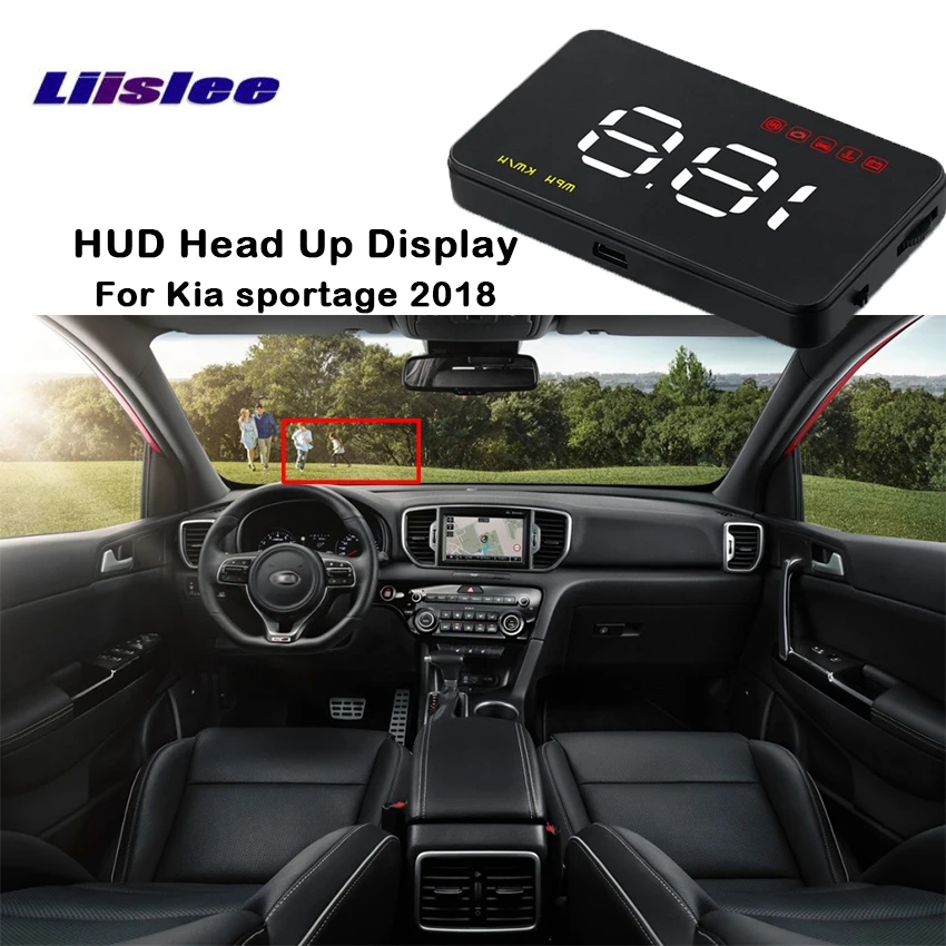 Liislee для Kia sportage 2018 Автомобильный дисплей проектор навигация A1000 интеллектуальный