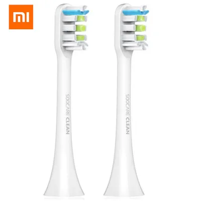 

Xiaomi Soocare X3 2PCS SOOCAS Replacement Electric Toothbrush Head For SOOCAS / Xiaomi Mijia SOOCARE X3 Brush Head Hot Sale