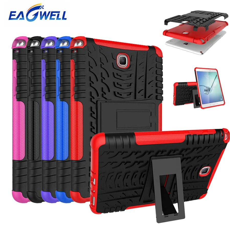 

Shockproof Case for Samsung Galaxy Tab A 8.0 inch T350 T355 Removable Armor Hard Back Cover Kickstand Stand Tablet Protect Case