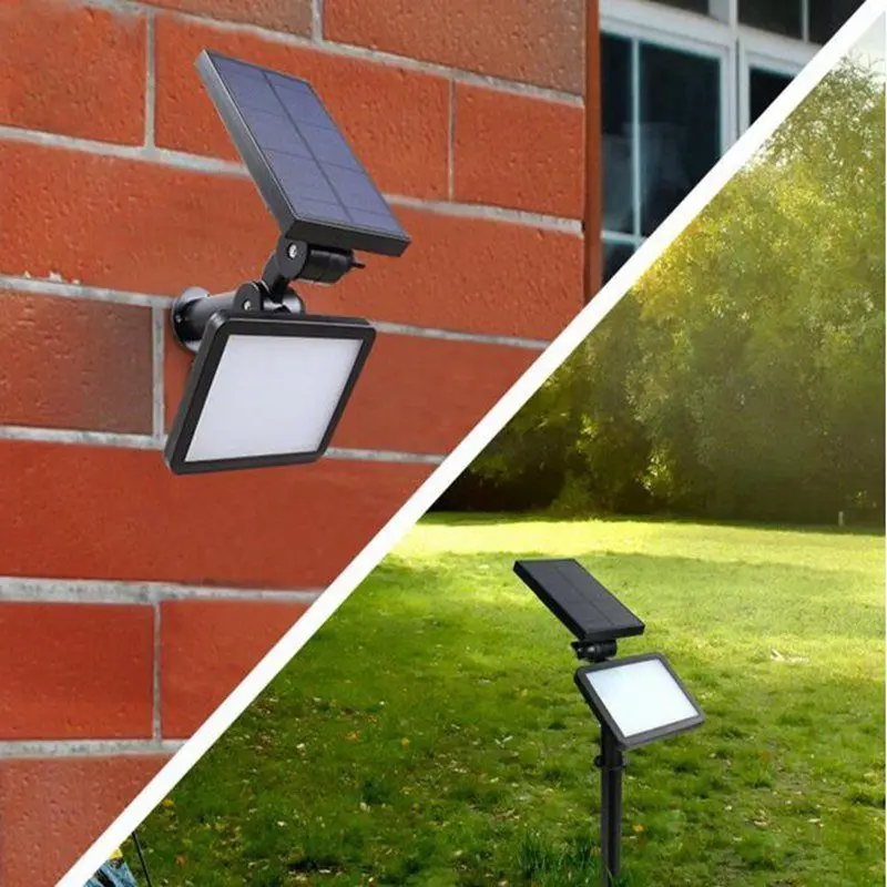 

48LED Solar Light Solar Powered Lawn Lamp Landscape Garden Wall Light IP65 Waterproof Outdoor Lawn Lamp Super Bright 5 Modes