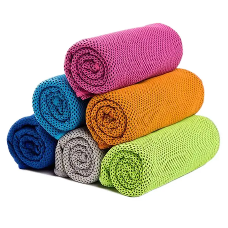

30*90cm Ice Cool Towel Magic Instant Ice Towels Summer Breathable Polyester Quick Dry Cold Towel for Outdoor Running Jogging