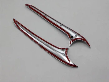 

Chrome Front Fog Light Eyelid bumper upper lamp corner cover Trim for Hyundai Elantra Avante 2016 2017