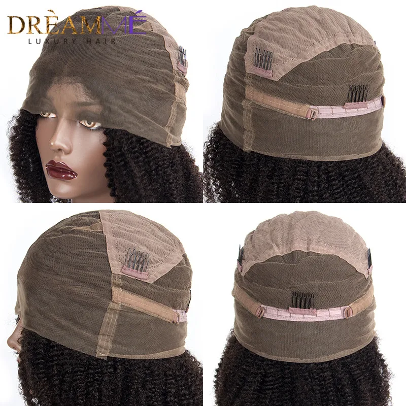 afro curly human hair wig (5)