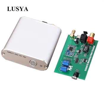 

Lusya CSR8675 wireless Bluetooth 5.0 Receiver Board APTX HD coaxial optical digital interface With Antenna T0158