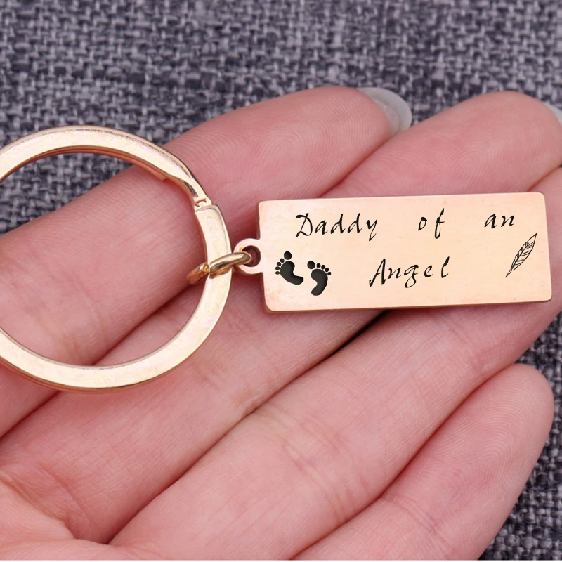 personalised baby keychain