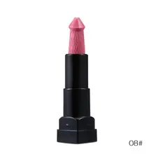 8 цветов длительное увлажнение Косметическая Румяна матовая губная помада в форме пениса помада грибообразной формы