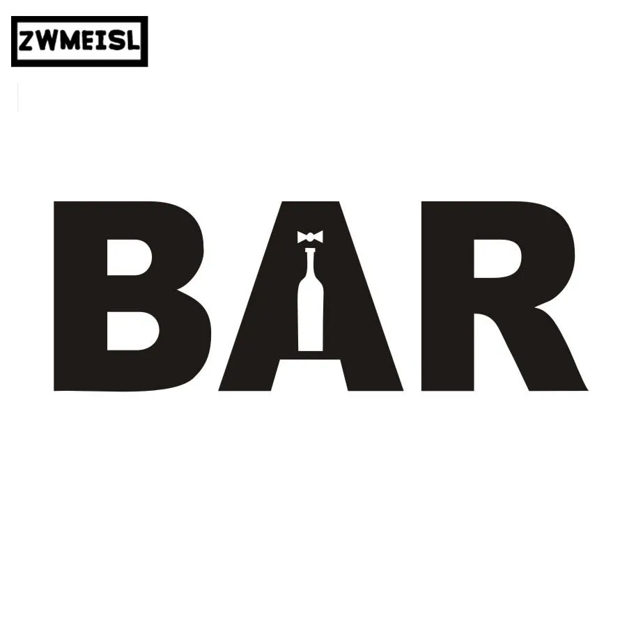 ZW Bar Stickers Restaurant Stickers Posters Vinyl Wall Stickers