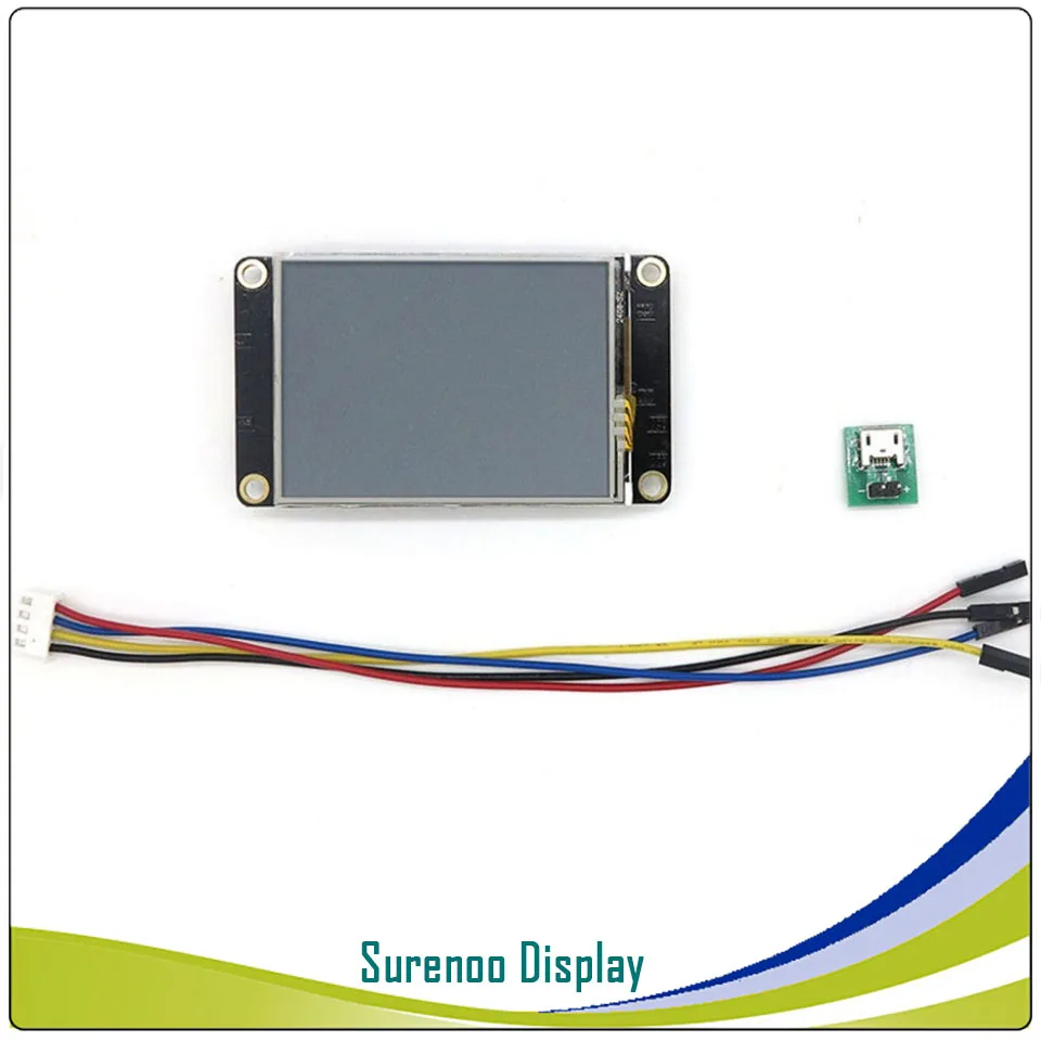 2 4 &quotNX3224K024 Nextion Enhanced HMI USART UART серийный резистивный сенсорный TFT ЖК модуль панель