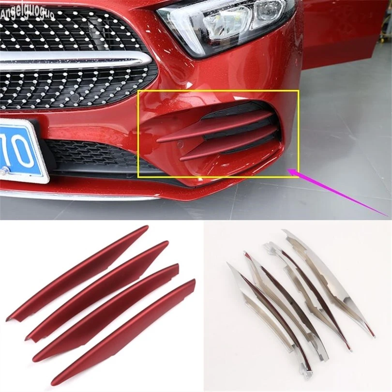 Для Mercedes Benz A class W177 A180 A200 A220 2019 up Автомобильные противотуманные фары крышка