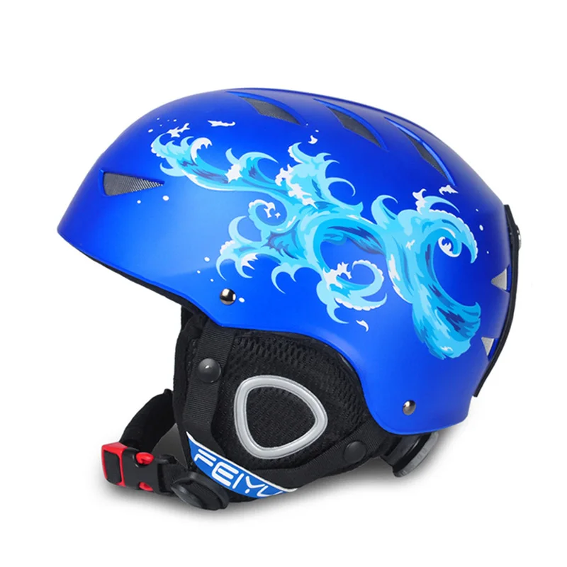 Профессиональный детский ветрозащитный лыжный шлем для детей катание на коньках Скейтборд Сноуборд шлемы снежные виды спорта защитный шлем Размер S/M