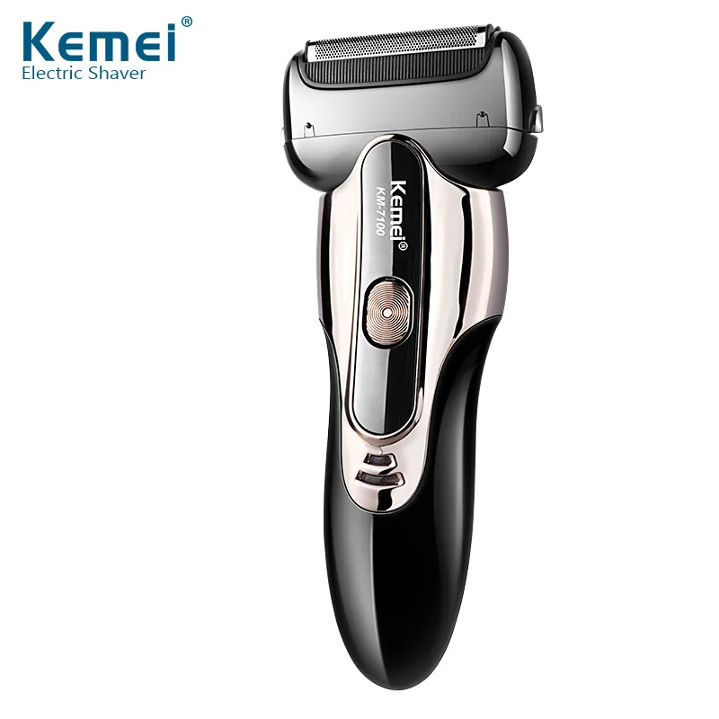 Kemei font b Electric b font font b Shaver b font Razor For Men Three Knife