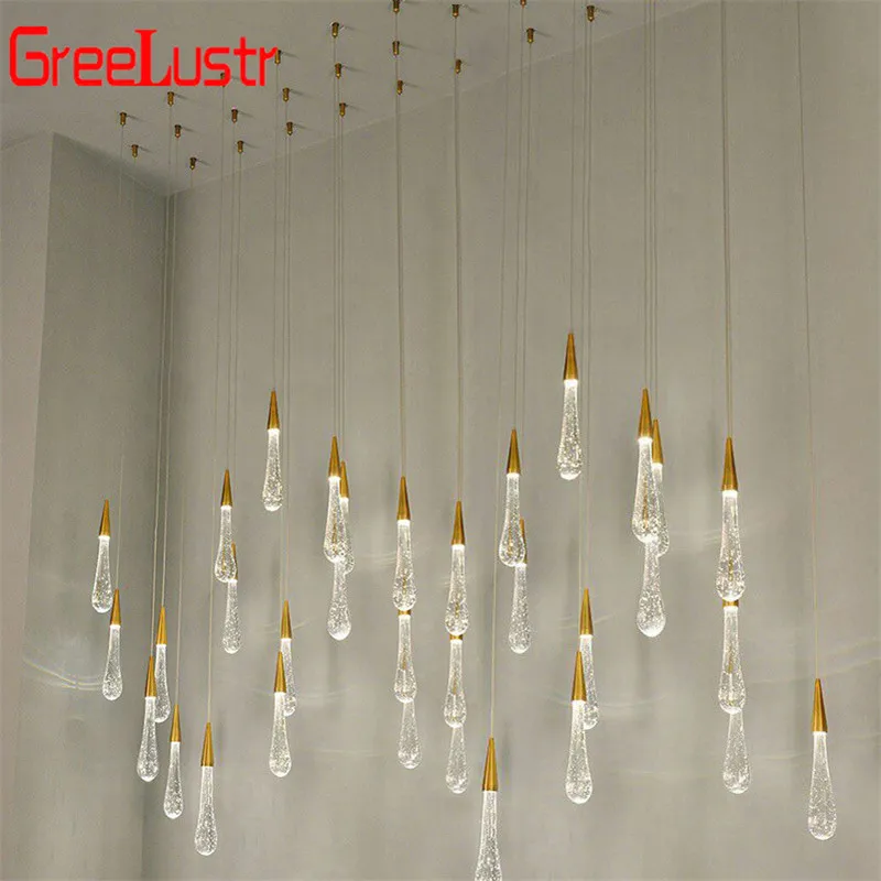 Роскошный Креативный светодиодный подвесной светильник-люстра с кристаллами, золотые хрустальные люстры, светодиодный светильник, Светильники для дома