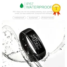 Лидер продаж IP67 Водонепроницаемый OLED Дисплей, Блютуз, умный Браслет фитнес-трекер Поддержка монитор сердечного ритма Sleep Monitor pedomete