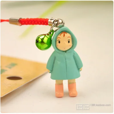 1 piece Ghibli Studio Thousands Away No Face Man Tree Elf Action Doll Toy Doll Hayao Miyazaki Anime Keychain Pendant Model
