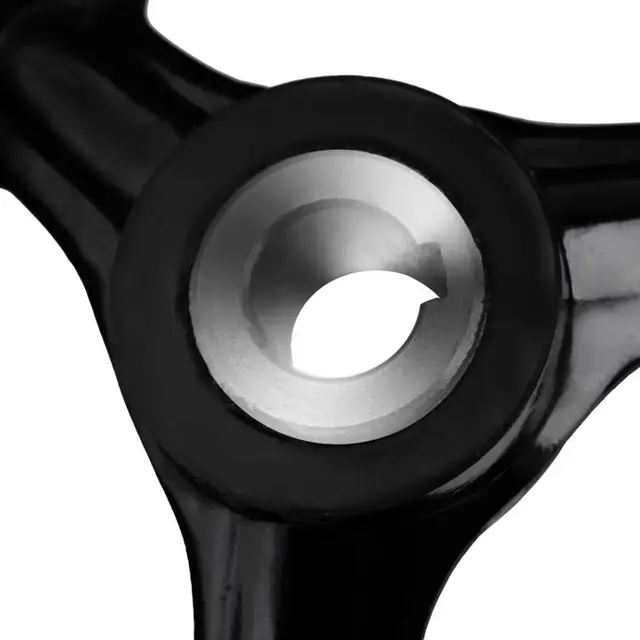 Plastic Lathe Handwheel Round 3 Spoke Hand Wheel Machine Tools for Lathe Milling Machine 18x200mm 12x100mm 12x125mm