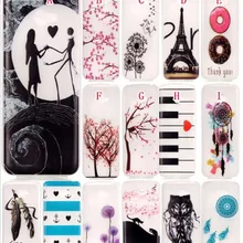 Мягкий силиконовый чехол из ТПУ с рисунком светится в темноте для LG K10 K7 K8 K5 Moto G4 Play с милыми перьями и цветами, 100 шт