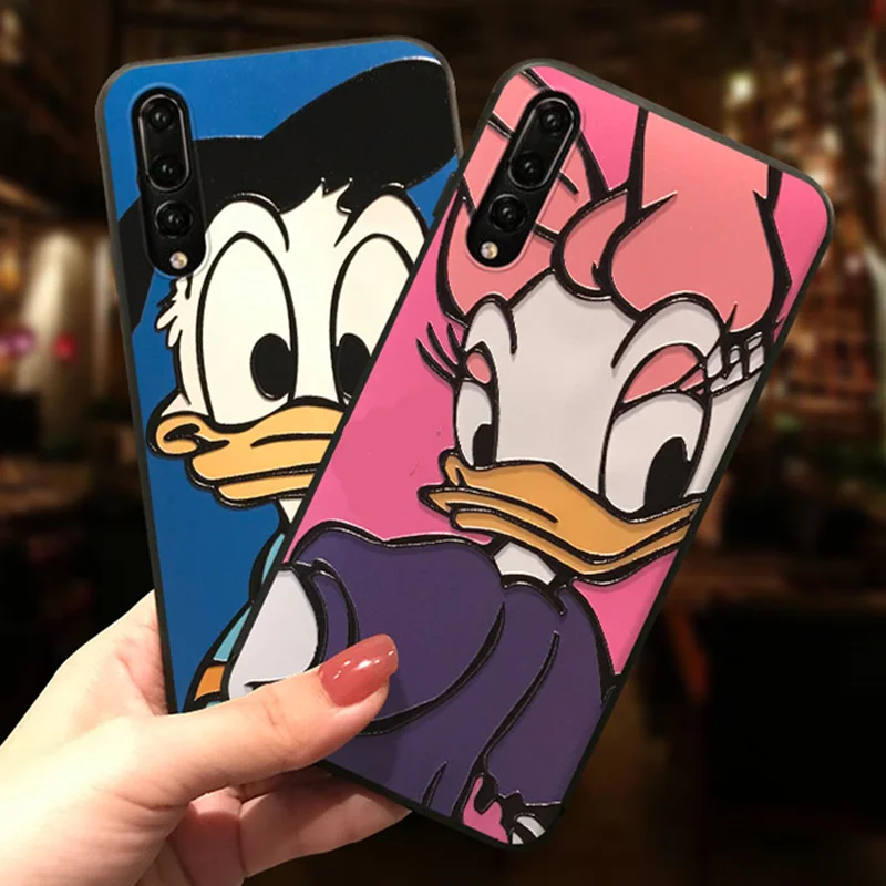 

Lovely 3D Relief Cover For Xiaomi Mi 9 A1 A2 5X 6X TPU Soft For Xiaomi Redmi 4X 6A S2 4A 5A Plus Note 6 Pro 4X 5A Case Silk Duck