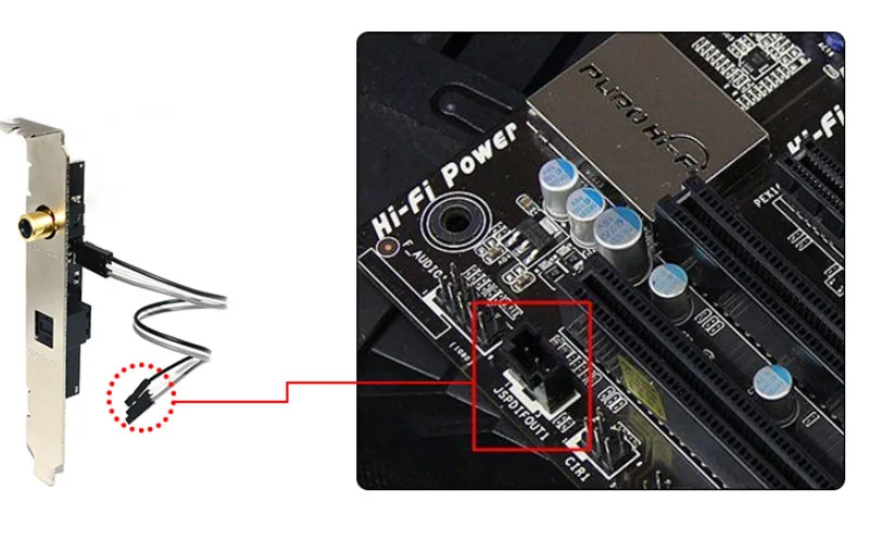 SPDIF rca-кабель кронштейн материнская плата цифровой аудио выход для ASUS Gigabyte MSI материнская плата A2-004