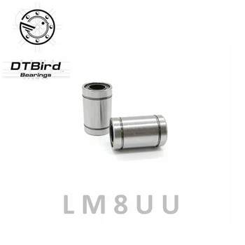 

50pcs/Lot LM8UU 8mm Linear Ball Bearing Linear Bearing Bush Bushing 8x15x24mm For 3D Printer CNC Parts