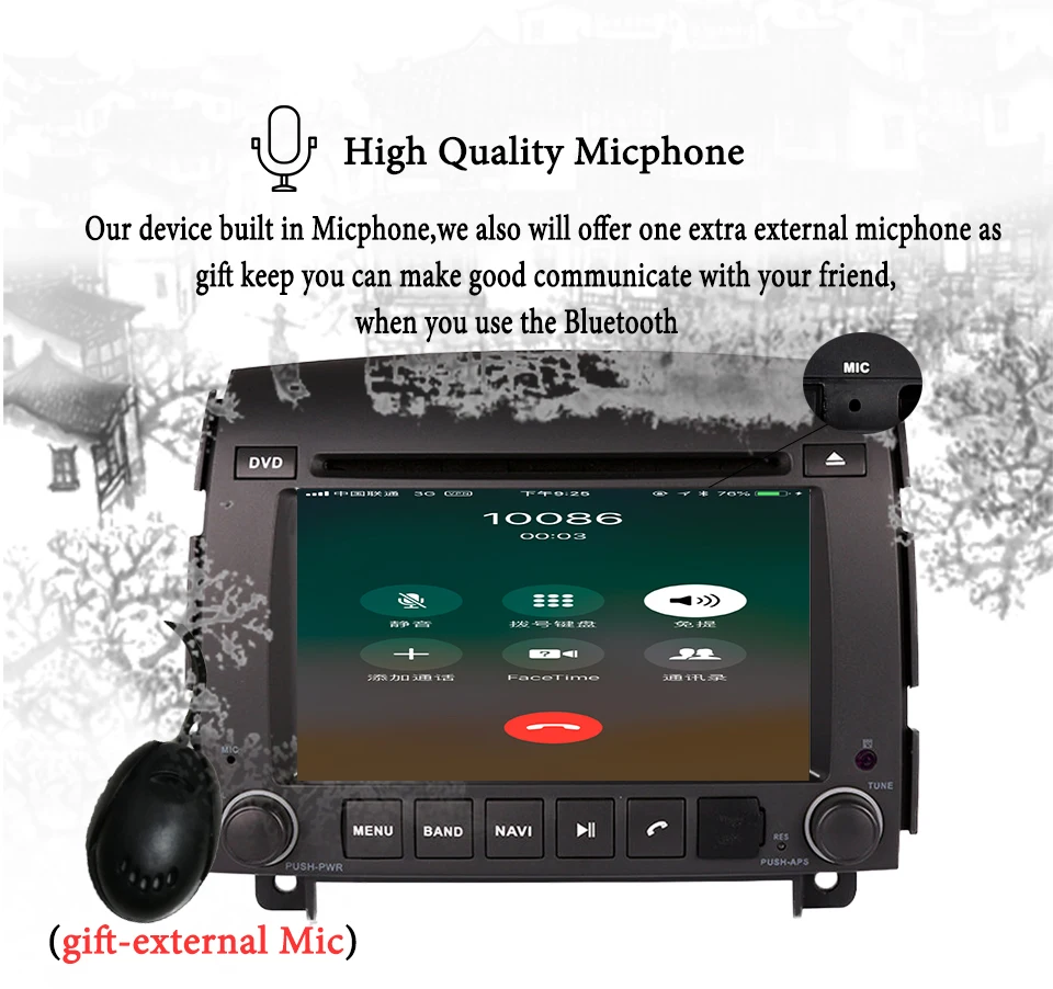 Discount 6.2 inch 2 din Android 8.0 Car Dvd Player For Hyundai Sonata NF YU XIANG 2006 - Radio tape recorder Video Gps WIFI RDS usb audio 6