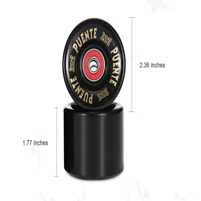 عالية الجودة 4 قطع 60x45 ملليمتر كروزر لوح التزلج عجلات دائم بو عجلات Longboard كروزر عجلات مع ABEC-9 محامل عالية الجودة 4 قطع 60x45 ملليمتر كروزر لوح التزلج عجلات دائم بو عجلات Longboard كروزر عجلات مع ABEC-9 محامل