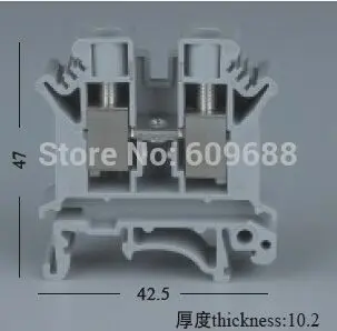 

UK-10N Electrical Conductor Din Rail Terminal Block Connector