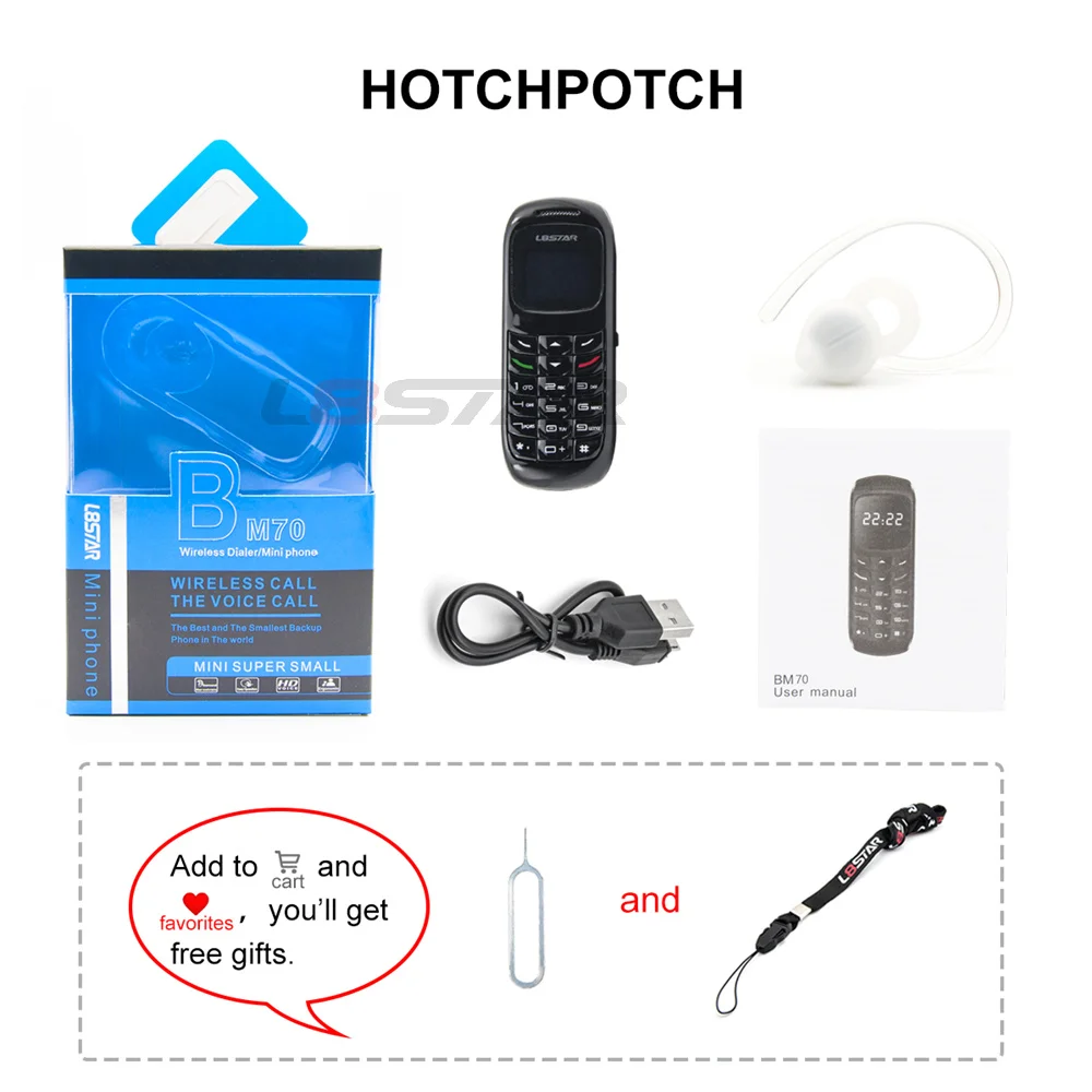L8Star Gtstar BM70 BM50 BM30 BM10 мини мобильный телефон Bluetooth Dialer универсальные беспроводные