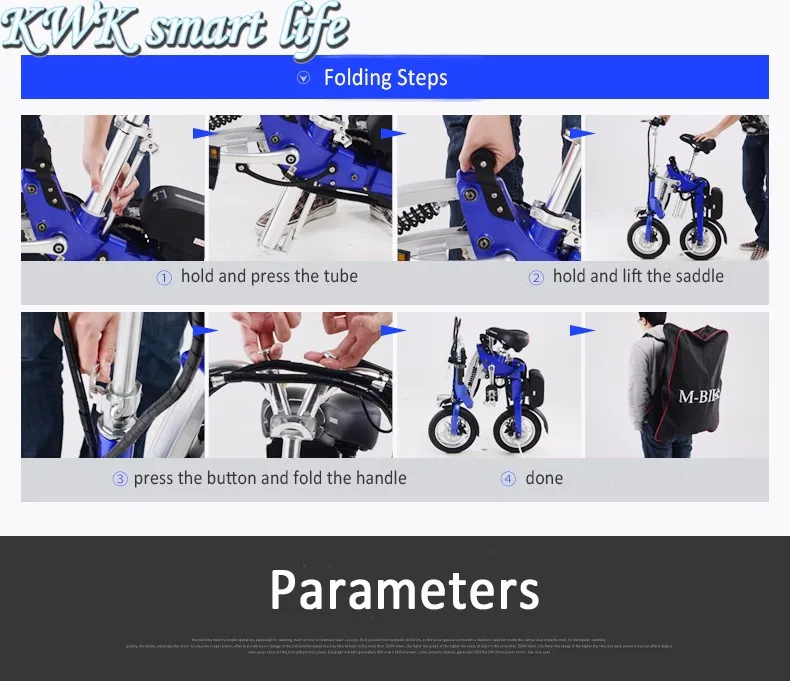 Sale Foldable Electric Bike Mini Cycling 10A E-Bicycle 13 Sale Foldable Electric Bike Mini Cycling 10A E-Bicycle 13