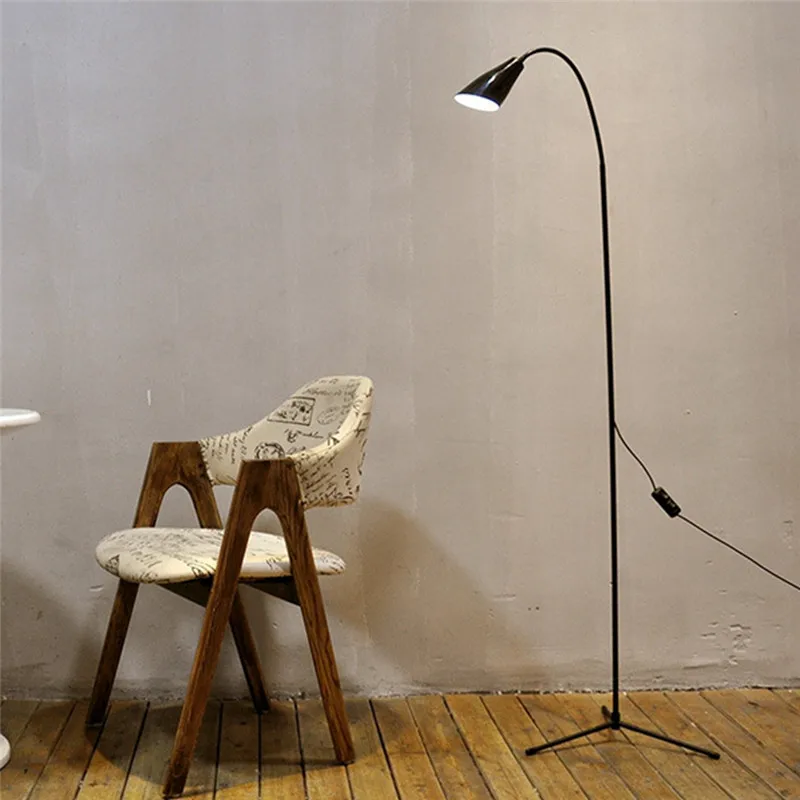 

CLAITE Modern Stand Floor Lamp 7W White & Warm White Dimmer USB Desk Reading Light Fixture for Bedroom Living Room