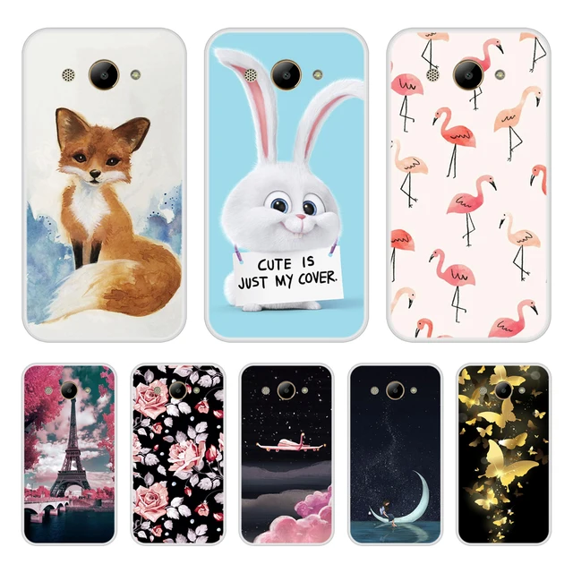 Cheap Phone Case For Huawei Y3 2017 Soft Silicone TPU Cool Design Pattern Painted For Huawei Y 3 2017 Case