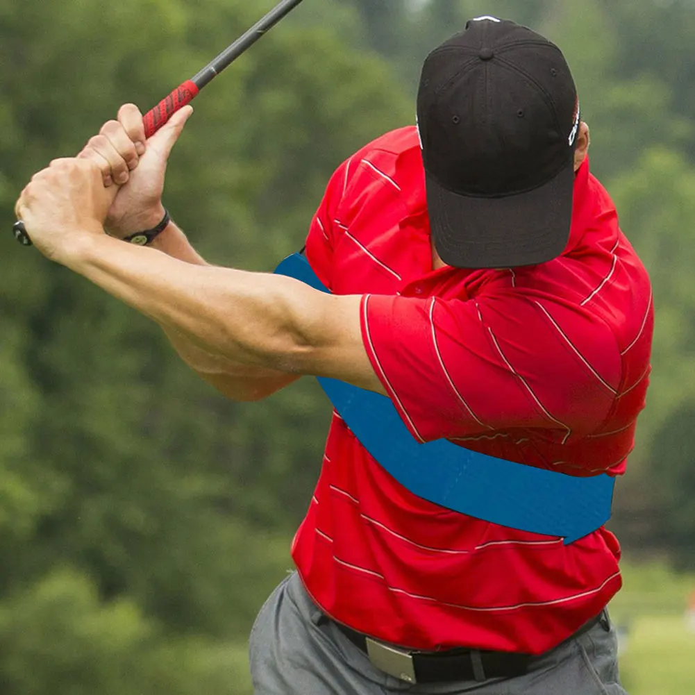 

Golf Arm Posture Motion Correction Belt Durable Smooth Swing Training Aid Elastic BHD2