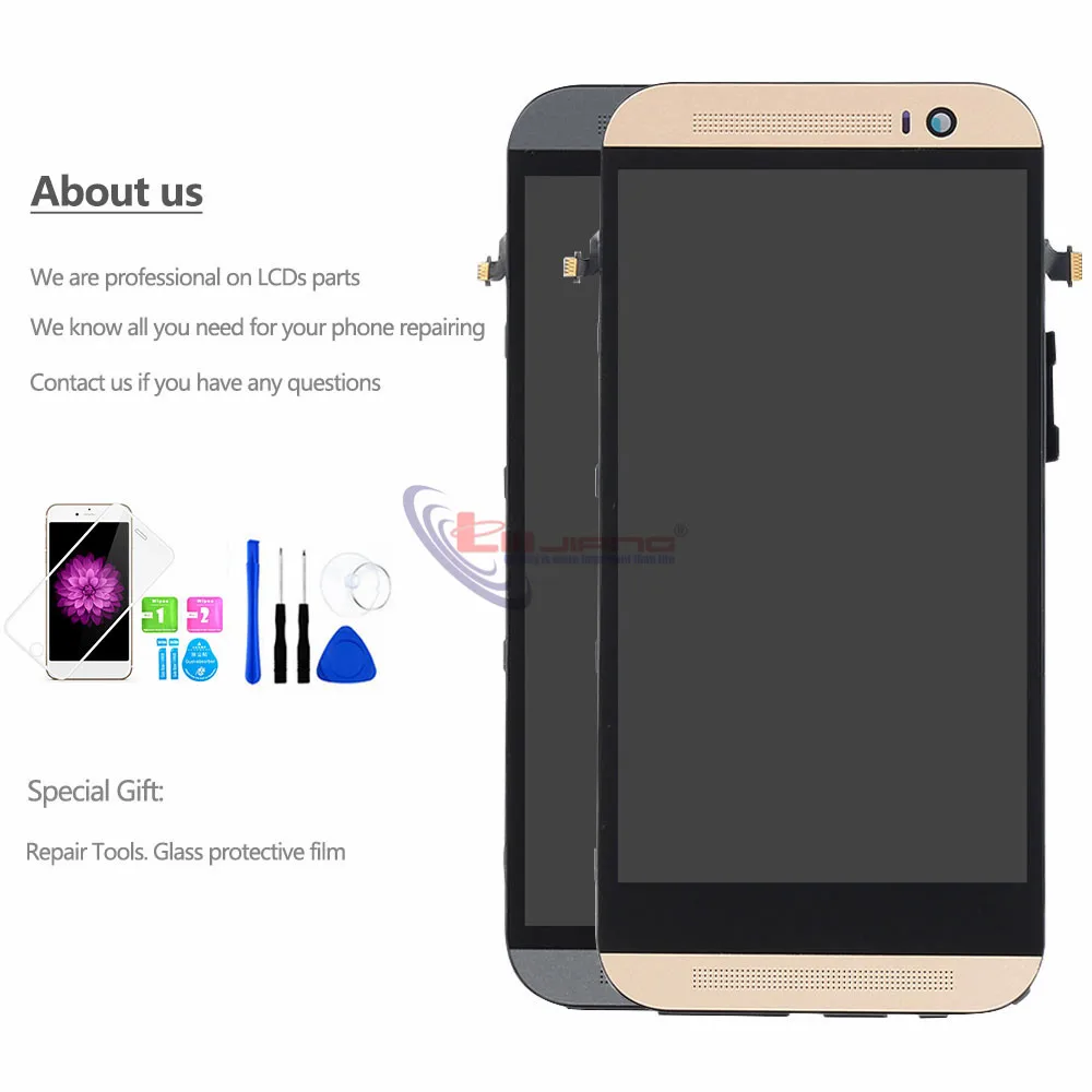 Cena Oryginalny lcd do HTC ONE M8 831c wyświetlacz ekran dotykowy digitizer z montażem ramy wymiana naprawa części