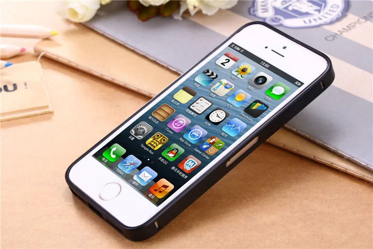 upgraded metal bumper case for iphone 5s 4s (4)