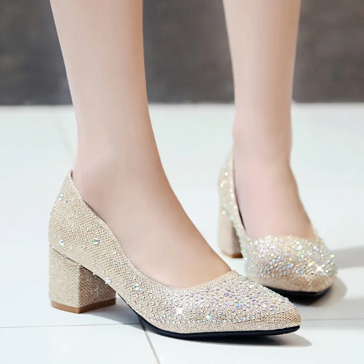 

Big Size 11 12 13 14 ladies high heels women shoes woman pumps Pointed shallow-mouthed single shoe